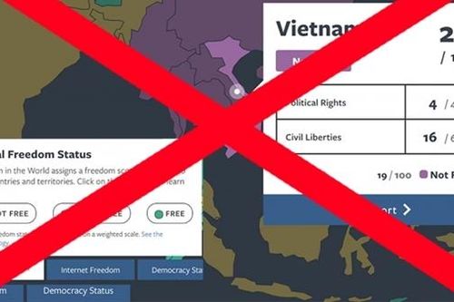 Freedom House lại cáo buộc xuyên tạc về tình hình nhân quyền tại Việt Nam