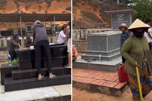 Vụ nhóm người 'xin đểu' tại nghĩa trang: Làm rõ dấu hiệu cưỡng đoạt
