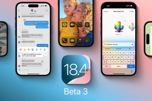 Apple phát hành iOS 18.4 beta 3