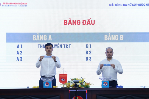 Bốc thăm xếp lịch thi đấu Giải bóng đá nữ cúp quốc gia 2025