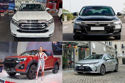 Top ôtô 'ế chổng vó' Việt Nam tháng 2/2025, có tới 9 xe Nhật