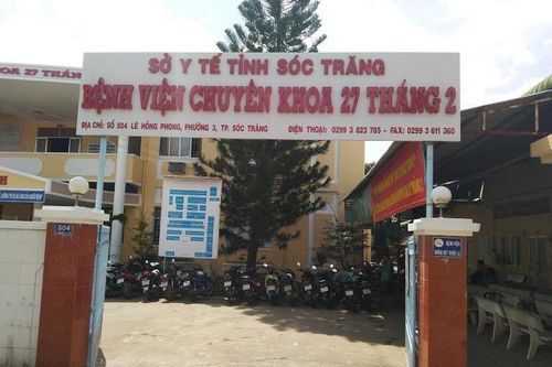 Sóc Trăng: BV Chuyên khoa 27 tháng 2 công bố nhà thầu mua sắm vật tư y tế