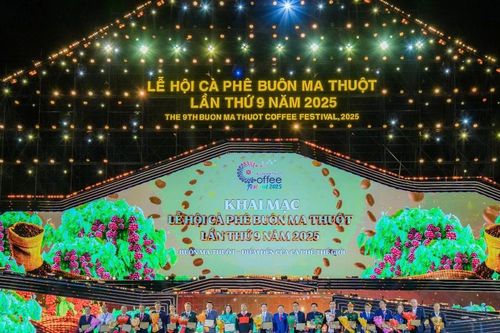Hàng chục ngàn người dự khai mạc Lễ hội cà phê Buôn Ma Thuột lần thứ 9