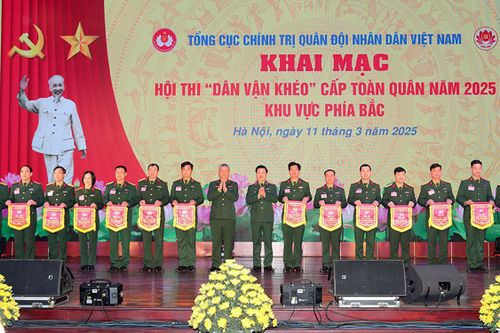 Hội thi 'Dân vận khéo' cấp toàn quân năm 2025