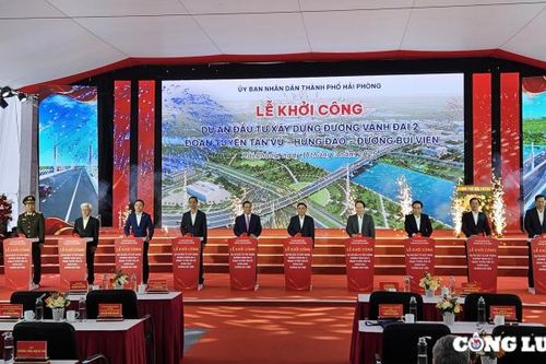 Hải Phòng khởi công công trình đường giao thông trị giá hơn 7.000 tỷ đồng
