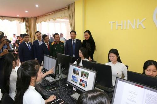 BSR tài trợ 5 tỷ đồng xây dựng thư viện số tại huyện Ba Tơ, Quảng Ngãi