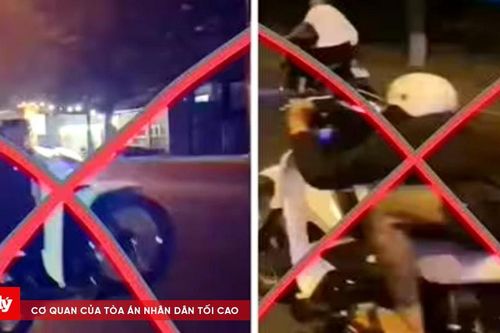 Xử lý nhóm thanh niên lái xe lạng lách, bốc đầu