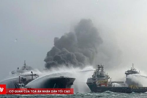 Lo ngại môi trường sau vụ tàu chở hóa chất cực độc đâm vào tàu chở nhiên liệu máy bay