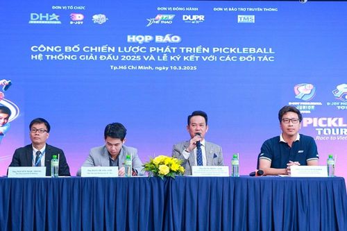 Đưa pickleball Việt Nam tiệm cận tiêu chuẩn thế giới