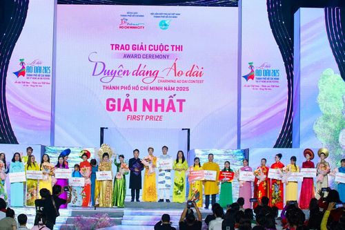Trao giải cuộc thi Duyên dáng Áo dài TP Hồ Chí Minh năm 2025