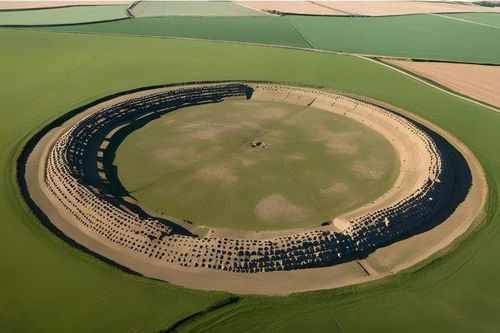 Phát hiện vòng tròn đá lâu đời hơn di sản Stonehenge tại Anh