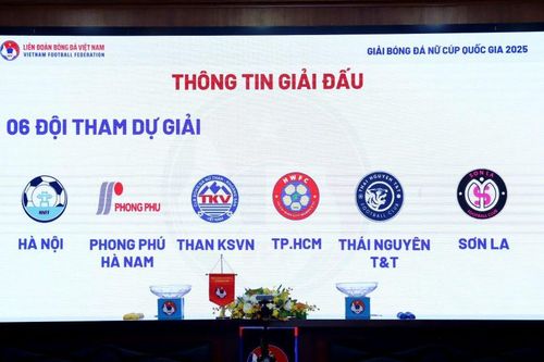 Bốc thăm xếp lịch thi đấu Giải bóng đá nữ Cúp quốc gia 2025