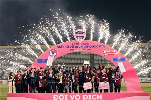 Phong Phú Hà Nam vô địch giải bóng đá Nữ U19 Quốc gia