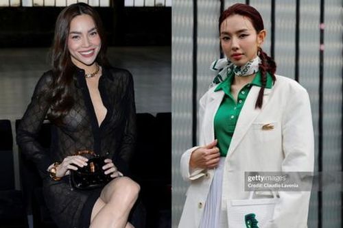 Khi Hoa hậu và 'Nữ hoàng giải trí' đọ style tại kinh đô thời trang