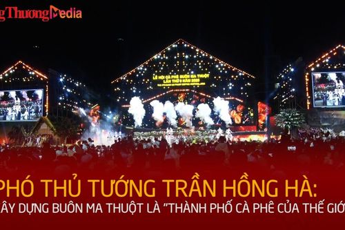 Phó Thủ tướng Trần Hồng Hà: Xây dựng Buôn Ma Thuột là 'Thành phố cà phê của thế giới'