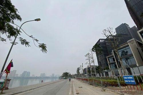 Cận cảnh khu vực ven Hồ Tây sắp 'khoác áo mới'