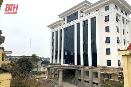 Tạm dừng thi công trụ sở làm việc Cơ quan HĐND-UBND huyện Hoằng Hóa