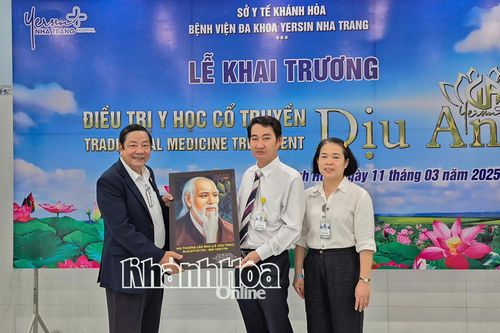 Bệnh viện Đa khoa Yersin Nha Trang đưa vào hoạt động Phòng Điều trị y học cổ truyền