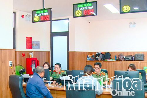 Công an tỉnh Khánh Hòa: Đảm bảo cấp phiếu lý lịch tư pháp diễn ra liên tục, hiệu quả