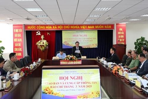 Hội nghị giao ban báo chí tháng 3 năm 2025