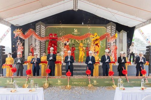 Dự án bất động sản xanh đầu tiên của Tân Hoàng Minh khởi công tại Nam Hà Nội