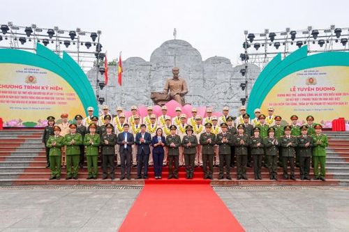 Công an Bắc Giang tuyên dương 20 gương mặt trẻ, gương Công an xã tiêu biểu