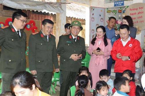 Bộ Công an hỗ trợ xây dựng điểm trường mầm non tại xã đặc biệt khó khăn tỉnh Tuyên Quang