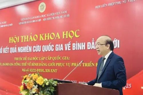 Công bố kết quả nghiên cứu quốc gia về bình đẳng giới
