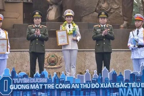 Hà Nội tuyên dương Gương mặt trẻ Công an Thủ đô