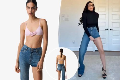 Quần jean một ống kỳ quái gây sốt, giá 11 triệu đồng vẫn cháy hàng