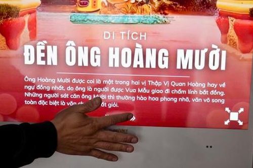 'Một chạm' để hiểu di tích