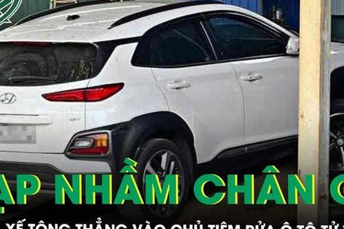 Lên cầu rửa xe, nữ tài xế đạp nhầm chân ga tông chủ tiệm rửa ô tô tử vong