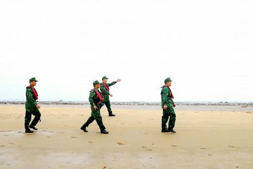 Tuần tra ở Trà Cổ - nơi địa đầu Tổ quốc