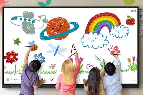 Bảng tương tác Samsung Android WAF series tăng cường không gian giáo dục trực quan