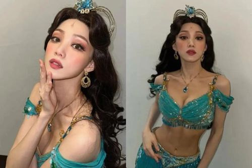 Cosplay 'công chúa Jasmine', gái xinh Hàn Quốc đốn tim fan