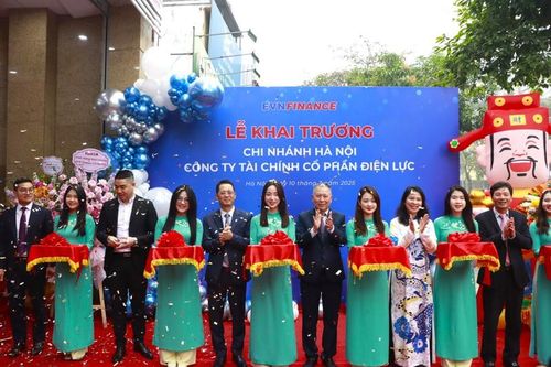 EVNFinance mở rộng mạng lưới hoạt động, khai trương chi nhánh đầu tiên