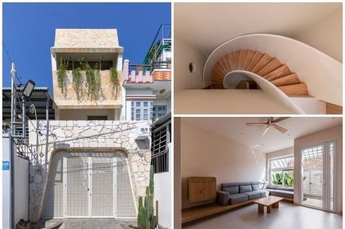 Lấy cảm hứng từ nếp gấp, nhà phố 'nổi bần bật' giữa Sài Gòn