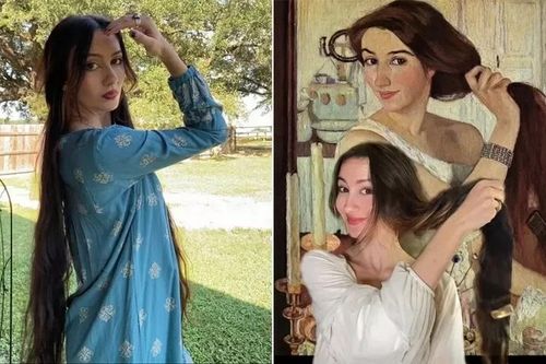 Sự trùng hợp ngẫu nhiên giữa cô gái và bức tranh vẽ năm 1909