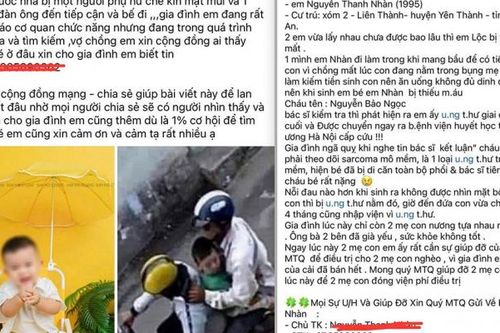 Nghệ An: Cảnh báo lừa đảo trên MXH bằng hình thức kêu gọi từ thiện