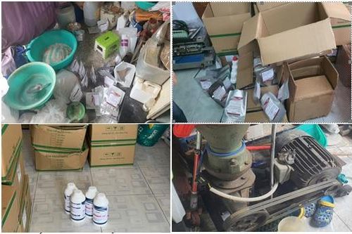Phát hiện doanh nghiệp sản xuất thuốc, thức ăn bổ sung trong nuôi trồng thủy sản nghi giả