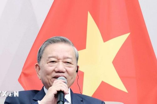Tổng Bí thư Tô Lâm phát biểu về chính sách tại Trường chính sách công Lý Quang Diệu