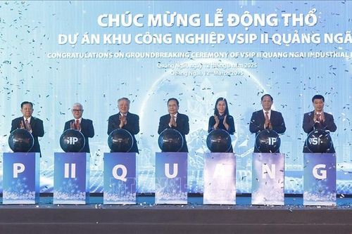 Phát triển Khu công nghiệp VSIP II Quảng Ngãi theo hướng thông minh, hiện đại và bền vững