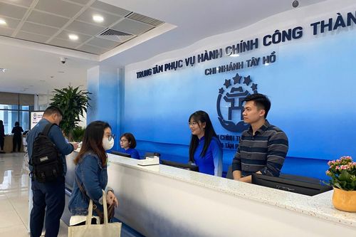 Có thể làm thủ tục cấp hộ chiếu phổ thông tại Trung tâm Phục vụ hành chính công Hà Nội