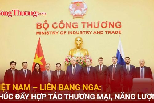 Việt Nam - Liên bang Nga: Thúc đẩy hợp tác thương mại, năng lượng