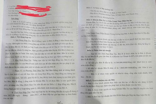 Hợp đồng hợp tác hay kịch bản chiếm đoạt tài sản? - Góc khuất từ vụ TNC huy động vốn 'chui' vào Dự án Yên Trạch (Bài 2): 'Bẫy' pháp lý kép hoàn hảo