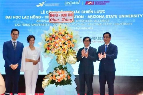 Công bố hợp tác chiến lược giữa Trường đại học Lạc Hồng và Trường đại học Bang Arizona