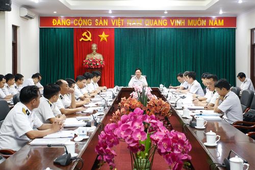 Thường vụ Đảng ủy Quân chủng Hải quân: Thông qua công tác chuẩn bị đại hội các đảng bộ