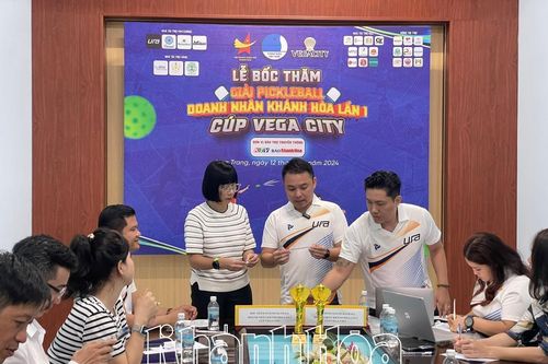 Giải Pickleball doanh nhân Khánh Hòa lần thứ nhất - Cúp Vega City 2025: Thu hút 80 vận động viên tham gia
