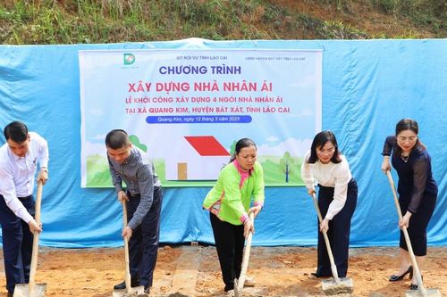 Báo Dân trí khởi công xây dựng 4 'Nhà nhân ái' tại xã Quang Kim (Bát Xát)