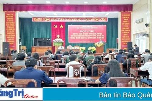 Triển khai nhiệm vụ ngành tuyên giáo và dân vận năm 2025